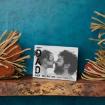 Beste vader ooit Aangepaste naam Foto Cool Vaderda Fotoplaat<br><div class="desc">Cool Custom Vaderdag gift voor de beste vader ooit. Moderne typografische boodschap en naamhandtekening op je favoriete familiefoto - maak van deze plaquette een cadeautje dat hij graag kwijt wil aan show.</div>
