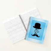 Beste vader ooit aangepaste Vaderdag spiraal Notit Notitieboek (Binnen)