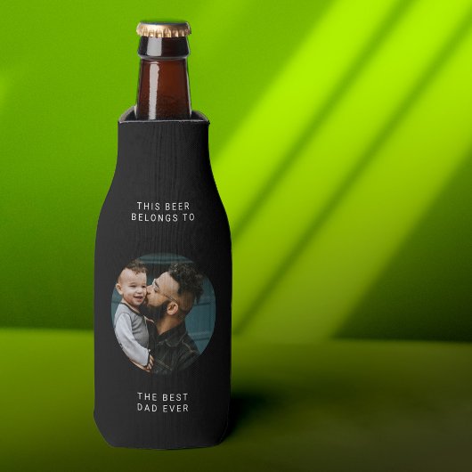 Beste vader ooit | Aangepaste Vaderdag voor foto's Flesjeskoeler