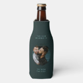 Beste vader ooit | Aangepaste Vaderdag voor foto's Flesjeskoeler (Fles Voorkant)