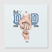 Beste vader ooit aangepaste vuistslag - een Kind (Voorkant)