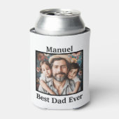 Beste vader ooit aanpassen Afbeelding / naam Koelb Blikjeskoeler (Blikje Voorkant)