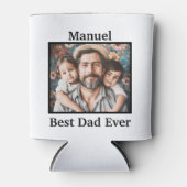 Beste vader ooit aanpassen Afbeelding / naam Koelb Blikjeskoeler (Voorkant)