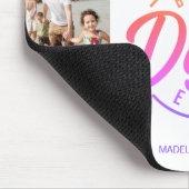 Beste vader ooit acht foto collage Muismat (Hoek)