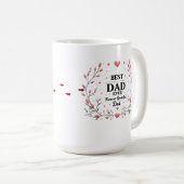 Beste vader ooit, altijd dankbaar koffiemok (Voorkant rechts)