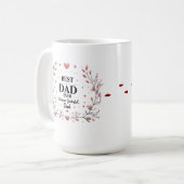 Beste vader ooit, altijd dankbaar koffiemok (Voorkant links)