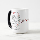 Beste vader ooit, altijd dankbaar magische mok (Voorkant links)