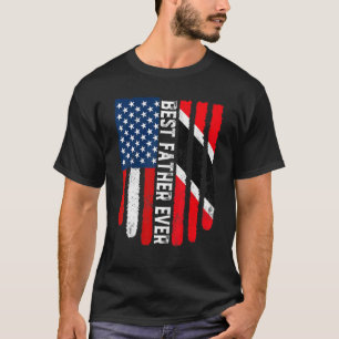  beste vader ooit Amerikaanse Trinidad en Tob T-shirt