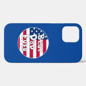 Beste vader ooit Amerikaanse vlag Case-Mate iPhone Case (Achterkant (horizontaal))
