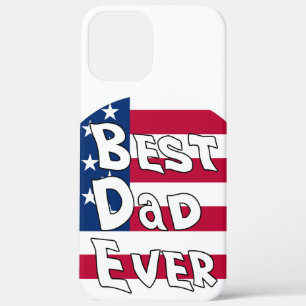 Beste vader ooit Amerikaanse vlag Case-Mate iPhone Case