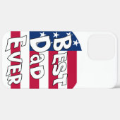 Beste vader ooit Amerikaanse vlag Case-Mate iPhone Case (Achterkant / Rechts)