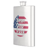 Beste vader ooit Amerikaanse vlag Flacon (Links)