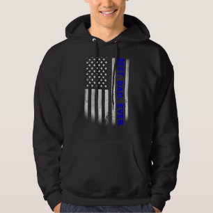 beste vader ooit Amerikaanse vlag met een druk ve Hoodie