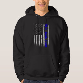 beste vader ooit Amerikaanse vlag met een druk ve Hoodie