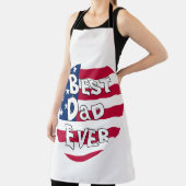 Beste vader ooit Amerikaanse vlag Schort (Insitu)