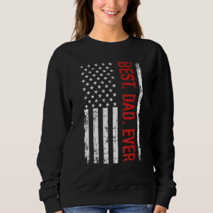 Beste vader ooit Amerikaanse vlag vader Papa vade Trui