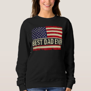 Beste vader ooit Amerikaanse vlag vader Papa vade Trui