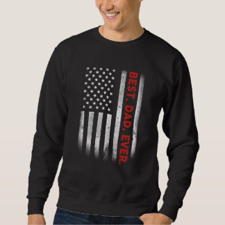 Beste vader ooit Amerikaanse vlag voor Vaderdag Trui