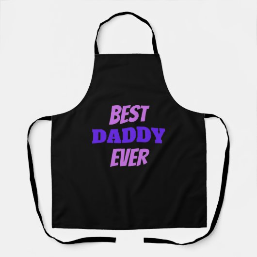Beste vader ooit Apron Schort (Voorkant)
