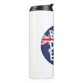 Beste vader ooit Australië vlag Thermosbeker (Gedraaid links)