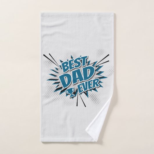 Beste vader ooit bad handdoek (Handdoek)
