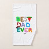 Beste Vader Ooit Badhanddoekenset Bad Handdoek (Handdoek)