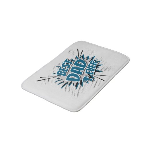 Beste vader ooit badmat (Gekanteld)