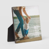 Beste vader ooit beste vader ooit op maat foto fotoplaat (Voorkant)