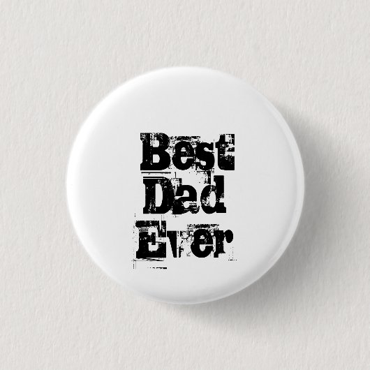 Beste vader ooit beste vader ronde button 3,2 cm (Voorkant)