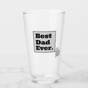 Beste vader ooit bier Glass Glas