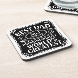 Beste vader ooit bier onderzetter