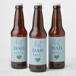 Beste vader ooit biermerk | Vaderdag Gift Bier Etiket