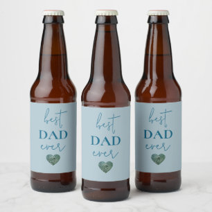 Beste vader ooit biermerk Vaderdag Gift Bier Etiket