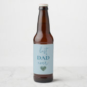 Beste vader ooit biermerk | Vaderdag Gift Bier Etiket (Voorkant)