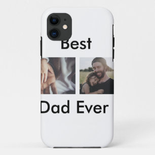 beste vader ooit blij vaderdag voeg je foto toe Case-Mate iPhone case