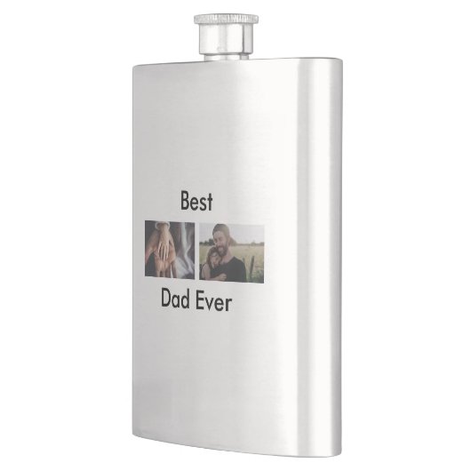 beste vader ooit blij vaderdag voeg je foto toe flacon (Links)