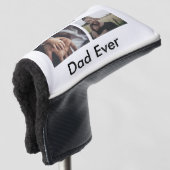 beste vader ooit blij vaderdag voeg je foto toe golfheadcover (3/4 voorkant)