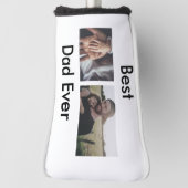 beste vader ooit blij vaderdag voeg je foto toe golfheadcover (Draai 90)