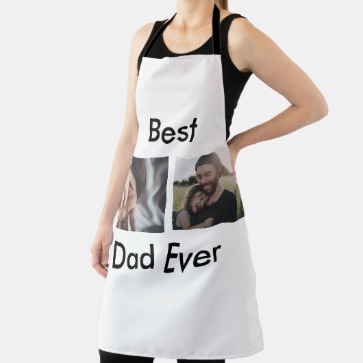 beste vader ooit blij vaderdag voeg je foto toe schort (Insitu)