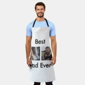 beste vader ooit blij vaderdag voeg je foto toe schort (Gedragen)