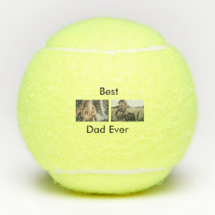 beste vader ooit blij vaderdag voeg je foto toe tennisballen