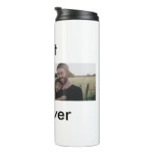 beste vader ooit blij vaderdag voeg je foto toe thermosbeker (Geroteerd rechts)