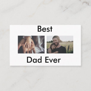 beste vader ooit blij vaderdag voeg je foto toe visitekaartje