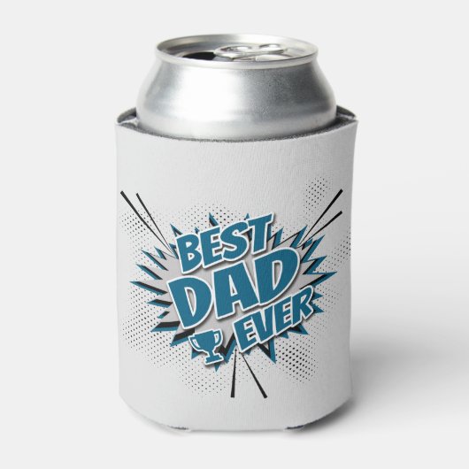Beste vader ooit blikjeskoeler (Blikje Voorkant)