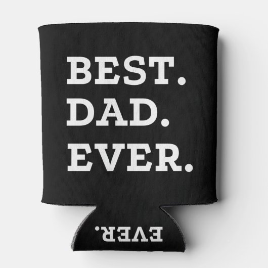 Beste vader ooit blikjeskoeler (Achterkant)