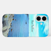 Beste vader ooit Blue Ocean Photo Azure Sky Case-Mate iPhone Case (Achterkant (horizontaal))