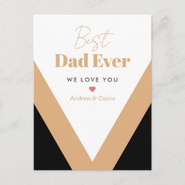 Beste vader ooit briefkaart