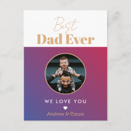 Beste vader ooit briefkaart