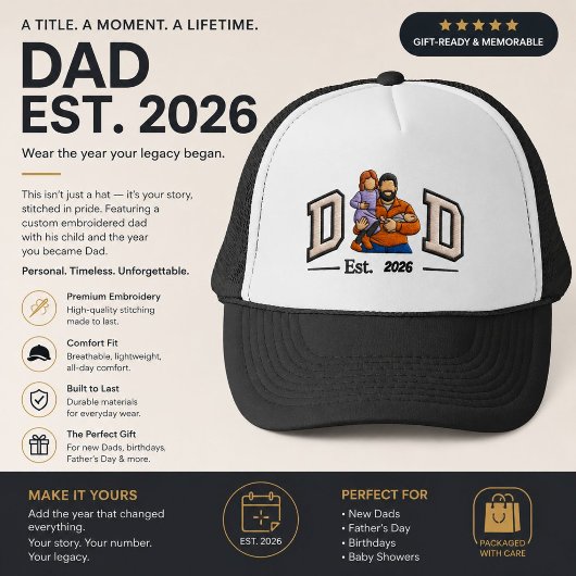 Beste Vader Ooit Cadeau | Vaderdag Aangepaste Honk Trucker Pet