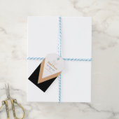 Beste vader ooit cadeaulabel (Met Touw)